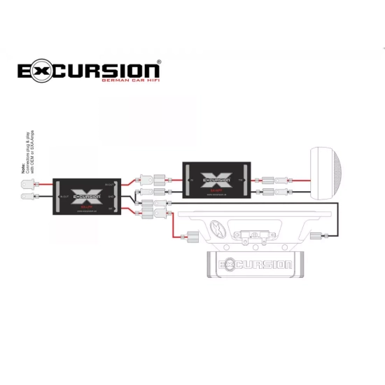 Excursion SX-46C – 2-drożny zestaw odseparowany 4x6